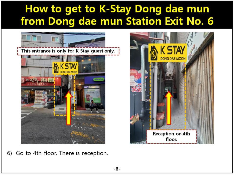 K-Stay Guesthouse Dongdaemun Seoul Exteriör bild